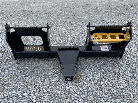 commercial trailer hitch for skid steer|receiver hitch for skid steer.